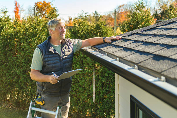 Professional Roofing technician working in Wolfeboro Falls, NH